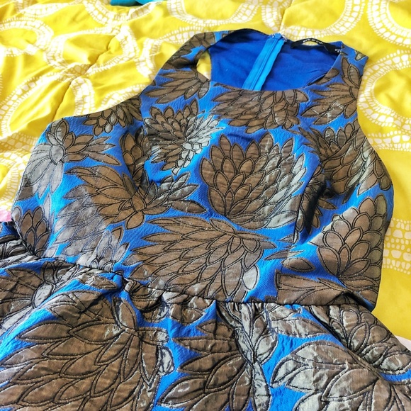 Ark & Co. Jacquard Dress with Cut-Outs - Picture 2 of 8